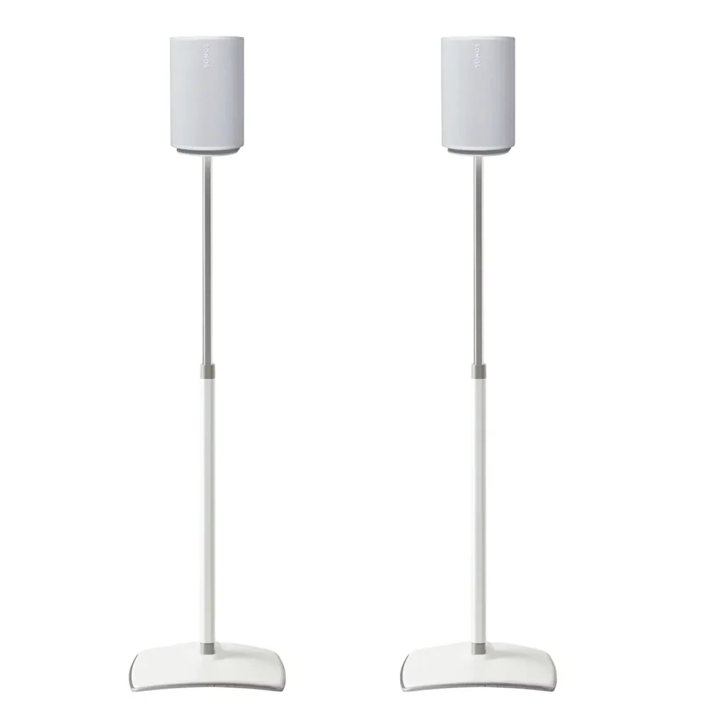Sanus WSSE1A2 - Supports d'enceintes réglables en hauteur 25''/42'' pour Sonos Era 100™ (paire) - Image 4