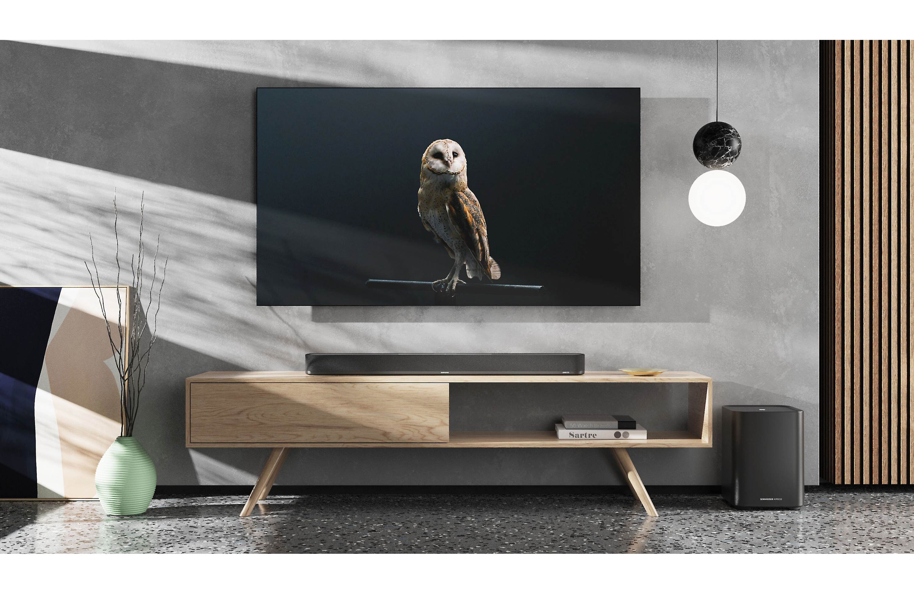 Sennheiser AMBEO Soundbar Plus - 400 watts, 9 HP, Dolby Atmos - Image 2