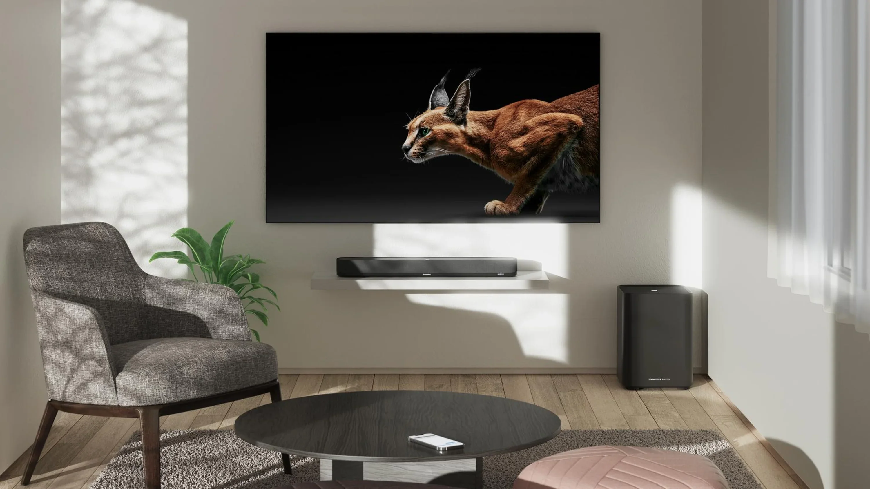 Sennheiser Ambeo Soundbar Mini - Barre de son Dolby Atmos Wi-Fi - Image 4