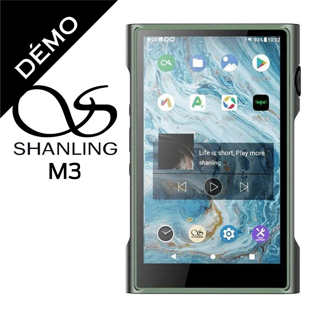 Shanling M3Ultra - Baladeur Haute-Résolution 2X DAC, Batterie 20h (Démo + étui de cuir gratuit) - Image 11