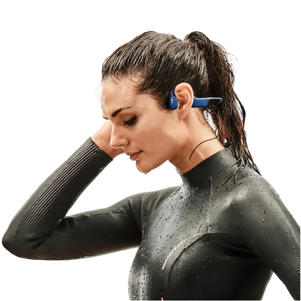 SHOKZ OPENSWIM - Casque de natation Mp3 à conduction osseuse - Image 2