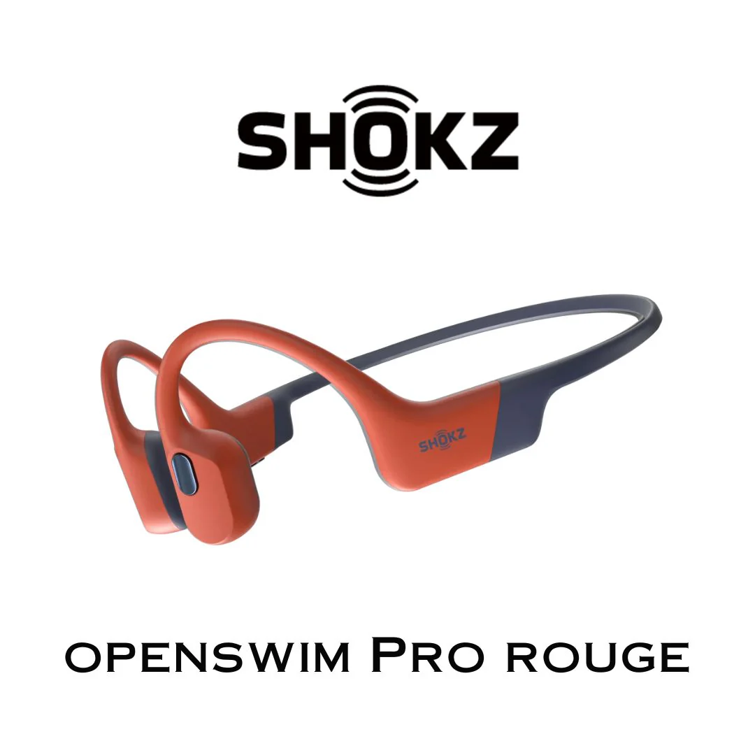SHOKZ OPENSWIM PRO - Écouteurs Bluetooth à conduction osseuse à triple étanchéité IP68 - Image 2