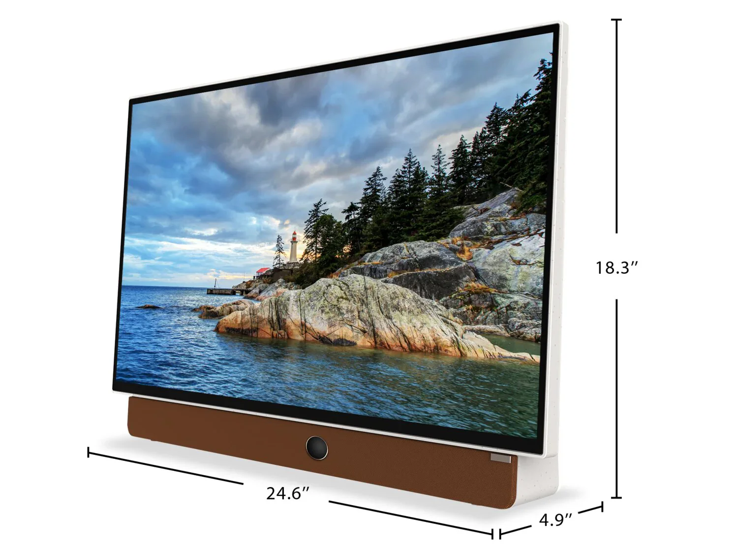 24P100 - Écran LED portable à batterie, 12Volts, 24'' | Google TV - Image 5