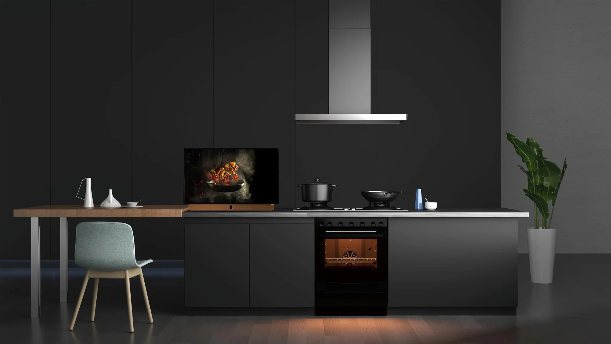 24P100 - Écran LED portable à batterie, 12Volts, 24'' | Google TV - Image 8