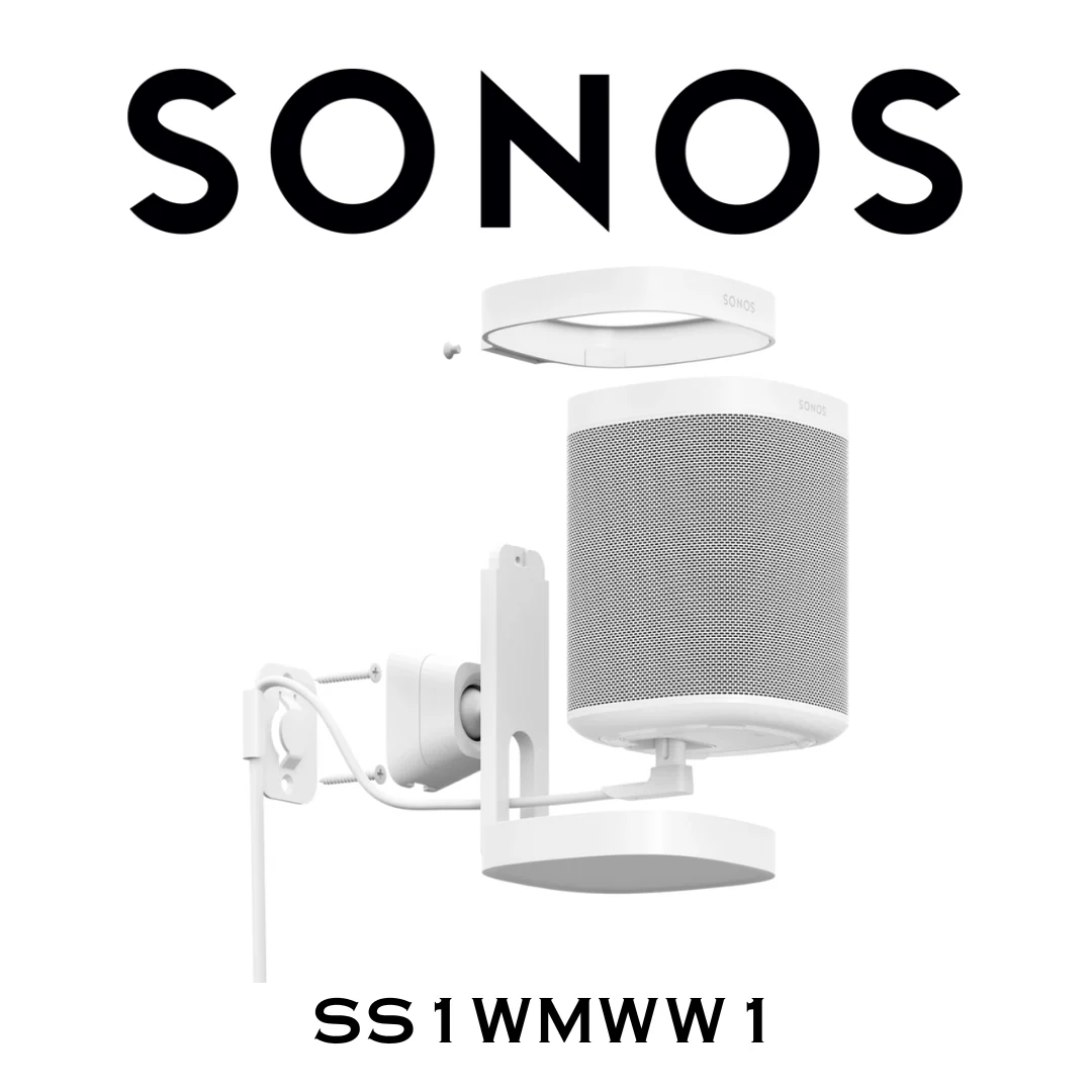 Sonos SS1WMWW - Support mural pour Sonos One, One SL et Play:1 - Image 2
