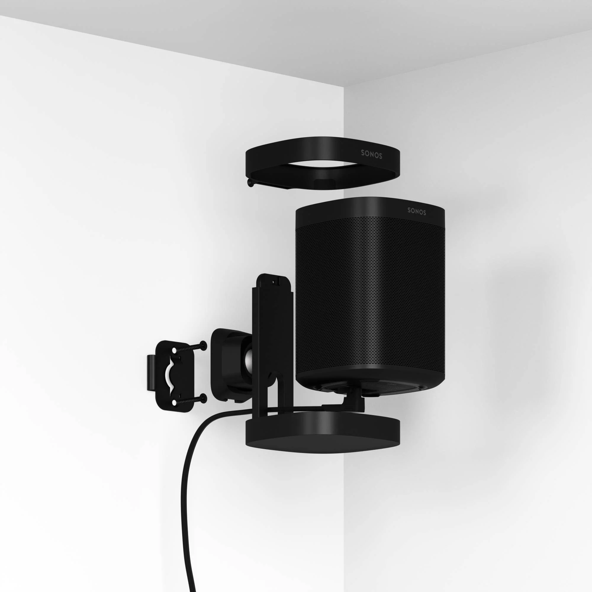 Sonos S1WMPWW1 - Supports muraux pour enceintes One et PLAY:1 - Image 13