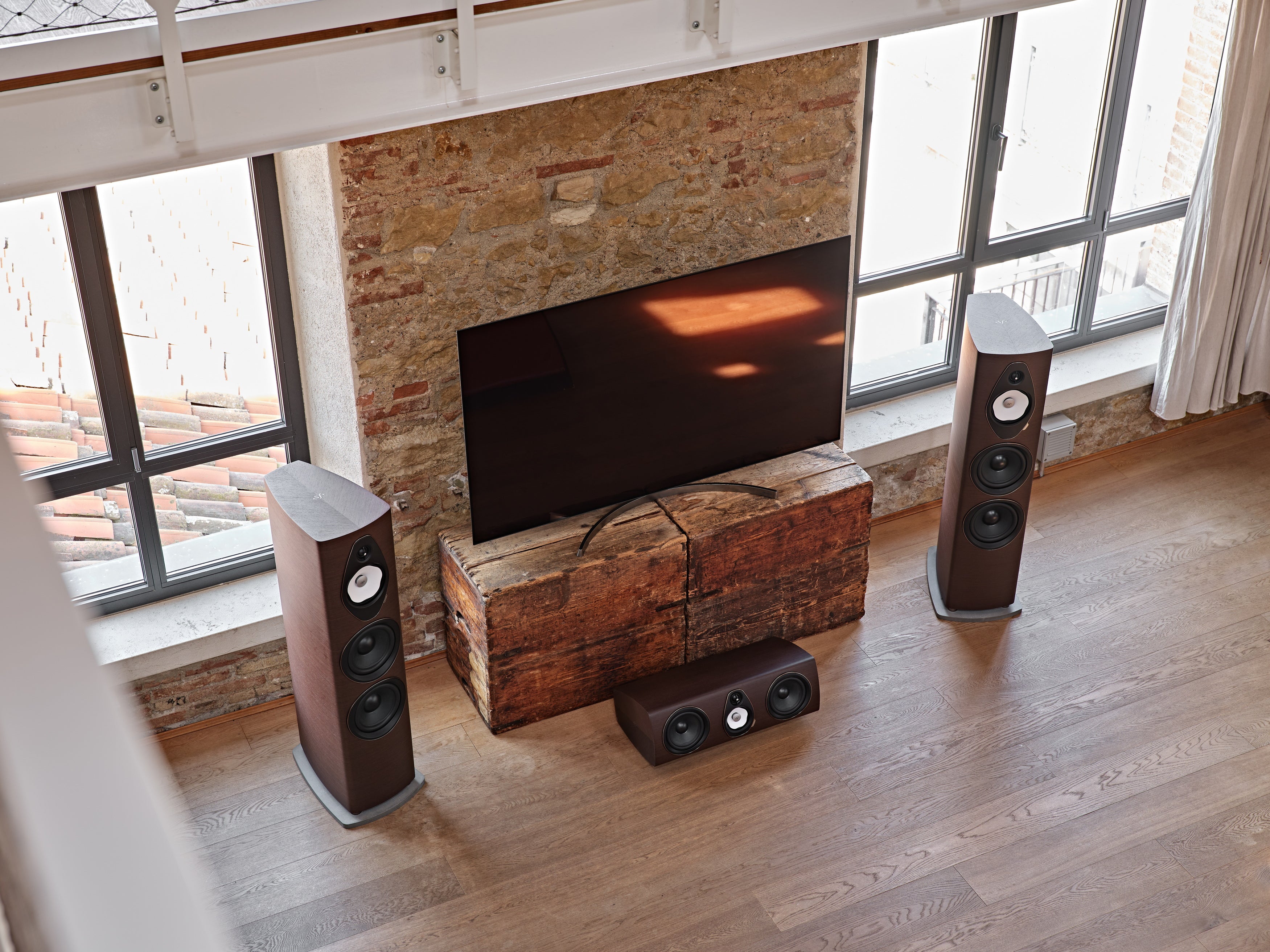 Sonus Faber Sonetto V G2 - Enceintes de type colonne 3 voies (paire) - Image 11