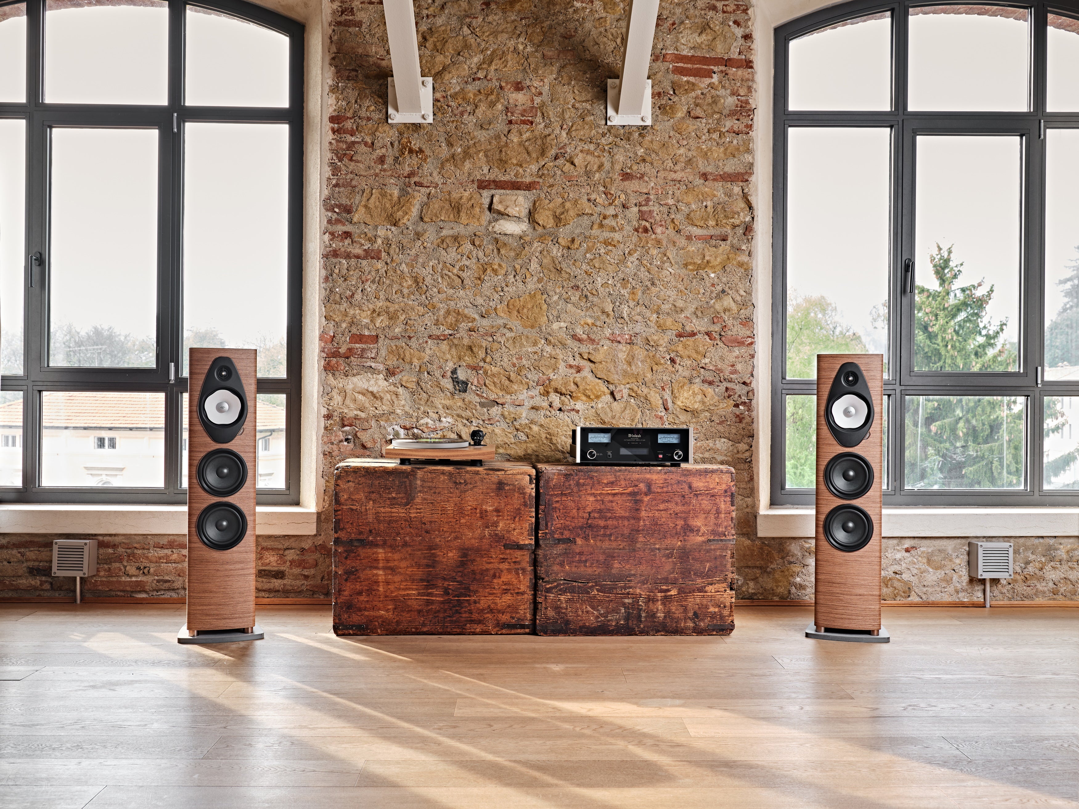 Sonus Faber Sonetto V G2 - Enceintes de type colonne 3 voies (paire) - Image 9
