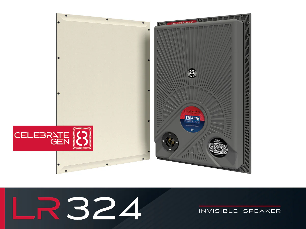 Stealth Acoustics LR324 | Enceinte invisible 3 voies avec 1 x hp 8'' (Unité) - Image 2