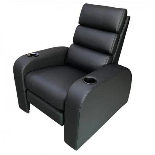 Fauteuil inclinable lisse, cuir résistant, système moteur et design élégant - Image 2