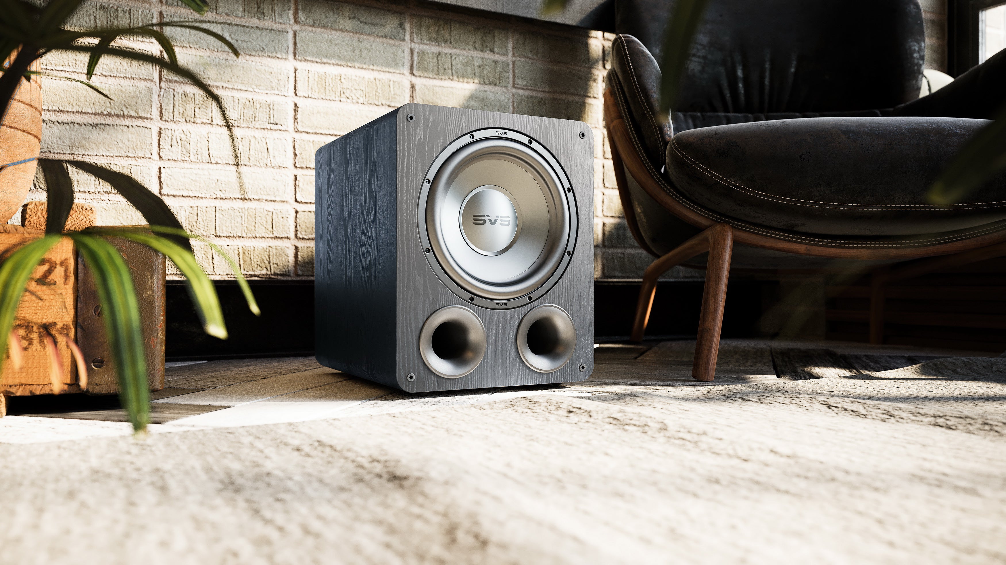 SVS PB-1000 Pro - Caisson de basses 12" de 325W - Black Ash - Image 11