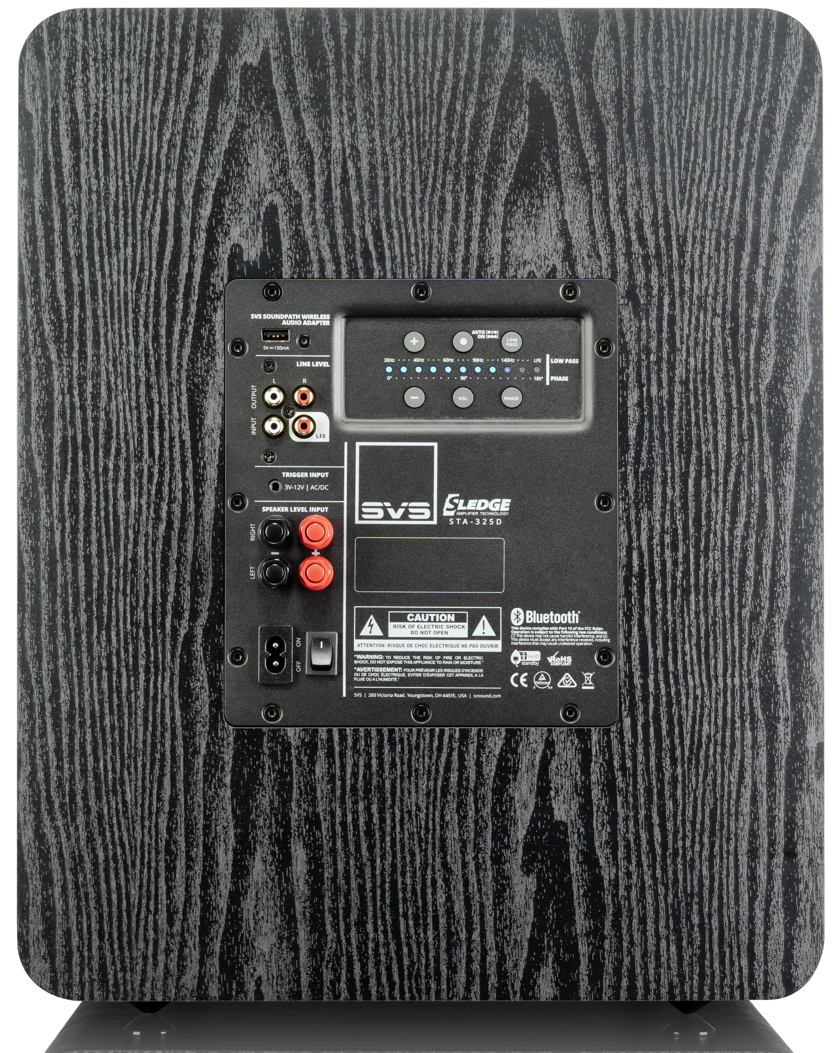 SVS PB-1000 Pro - Caisson de basses 12" de 325W - Black Ash - Image 3