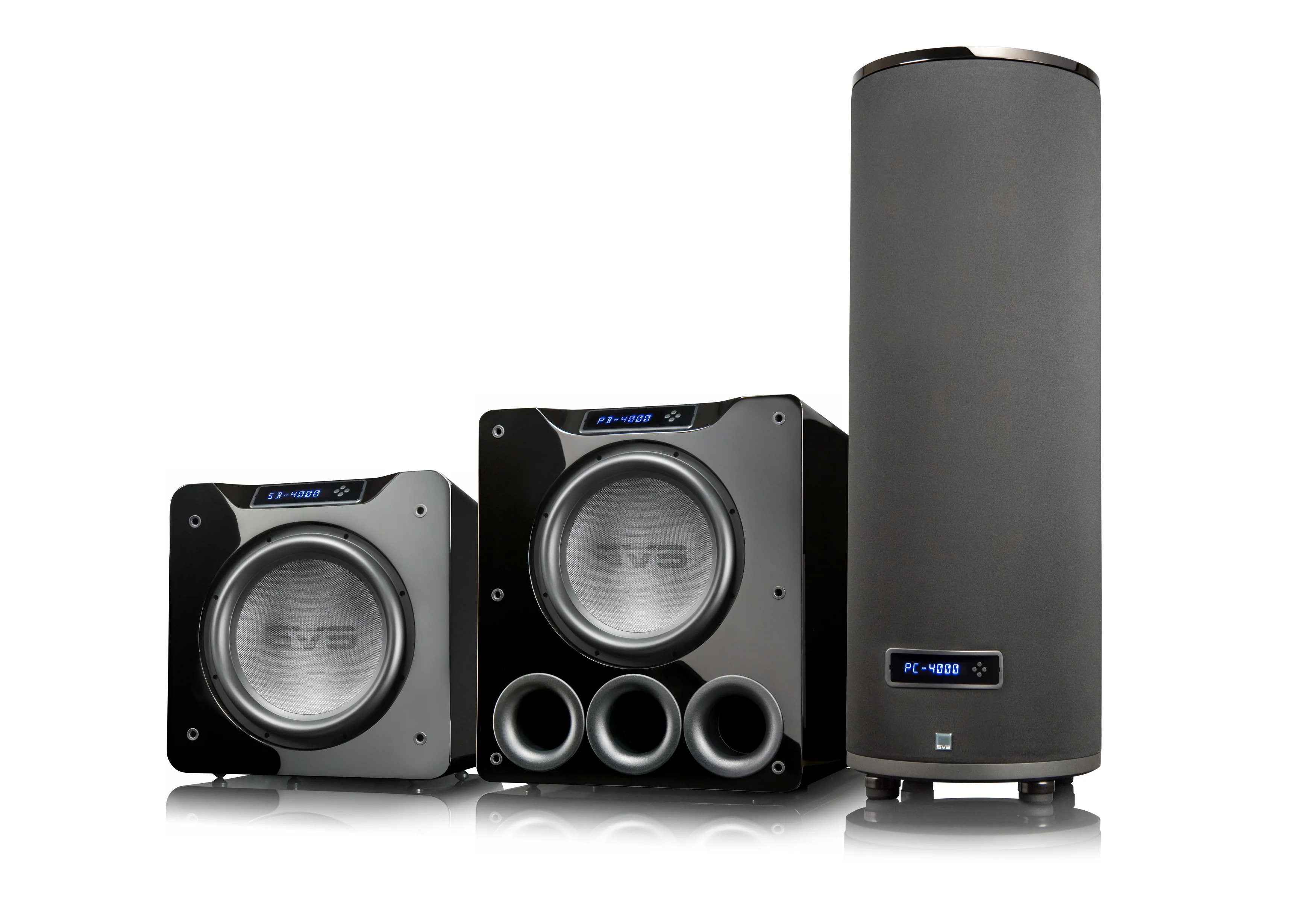 SVS PC-4000 Pro - Caisson de basses cylindrique 1200W avec haut-parleur de graves 13.5'' - Image 4