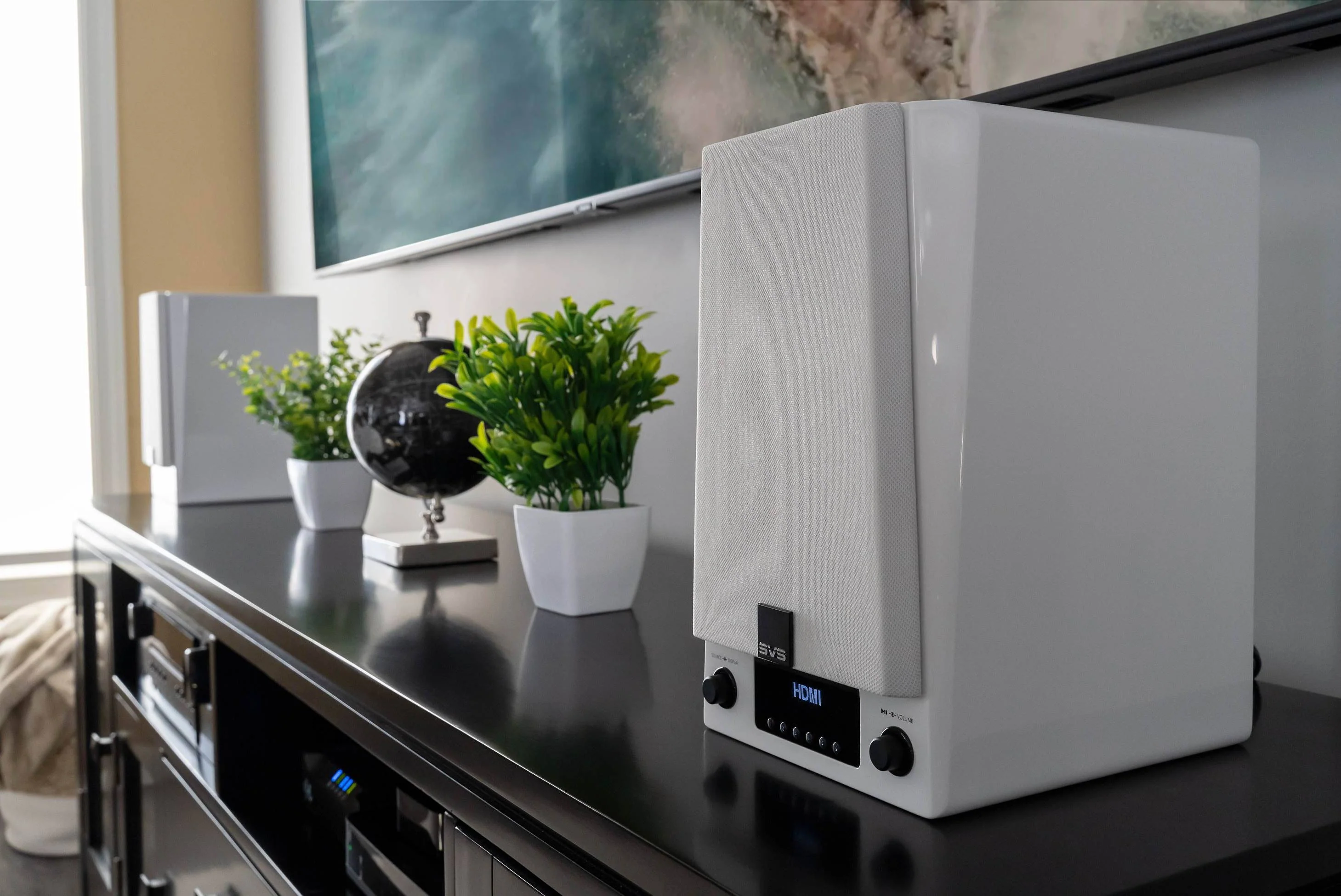 SVS Prime Wireless Pro - Enceintes d'étagère amplifiées 200Watts (Piano Gloss Noir/Blanc) - Image 15