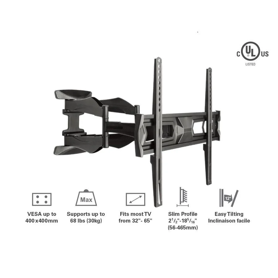 Syncmount SM-3265FM | Support articulé pour téléviseur 32'' à 65'' - Image 2