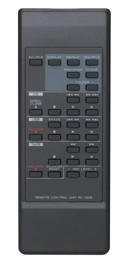 TEAC AD850SEB - Lecteur de cassette et CD combiné - Image 4