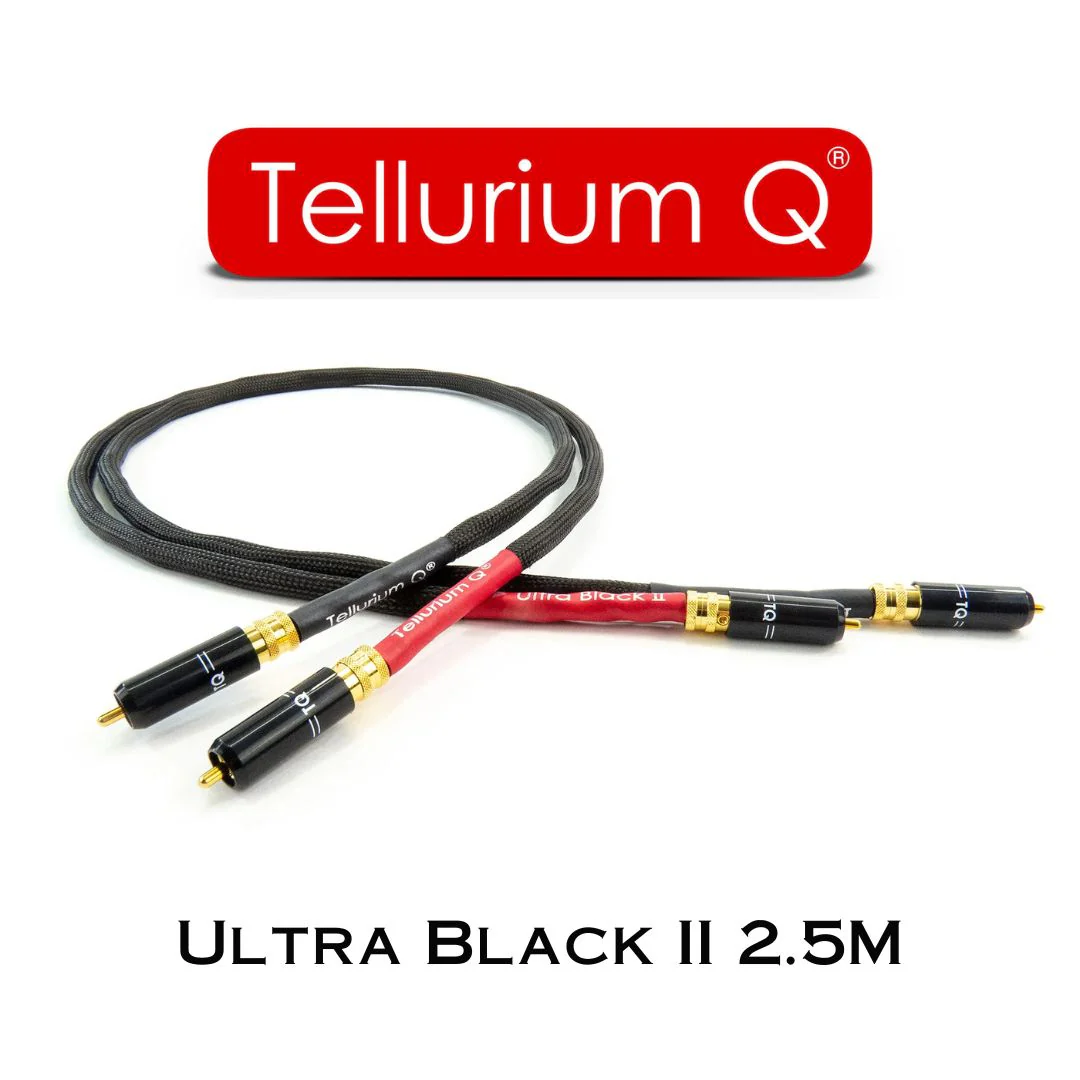 Tellurium Q Ultra Black II | çables RCA-RCA (paire) - Image 3