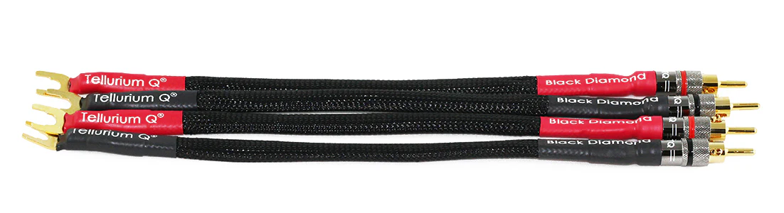 Tellurium Q DTBLKDLBS - Câbles de liaison bifilaire 30cm (la paire) - Image 3