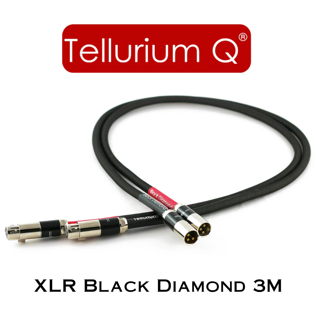 Tellurium Q DTBLKDX - Câbles XLR haut de gamme 1M-3M (la paire) - Image 6