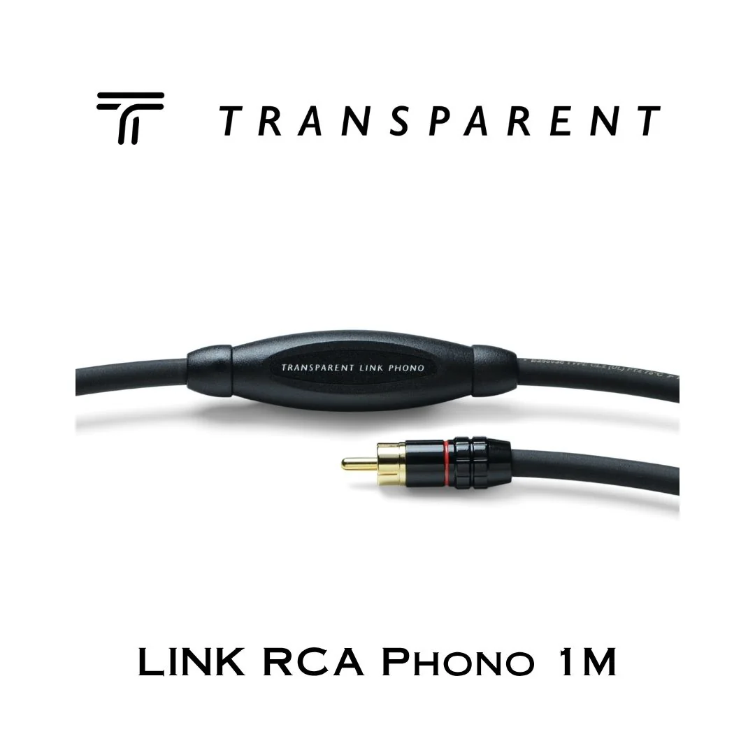 Transparent LINK RCA Phono | Câble d'interconnexion RCA pour table tournante - Image 2