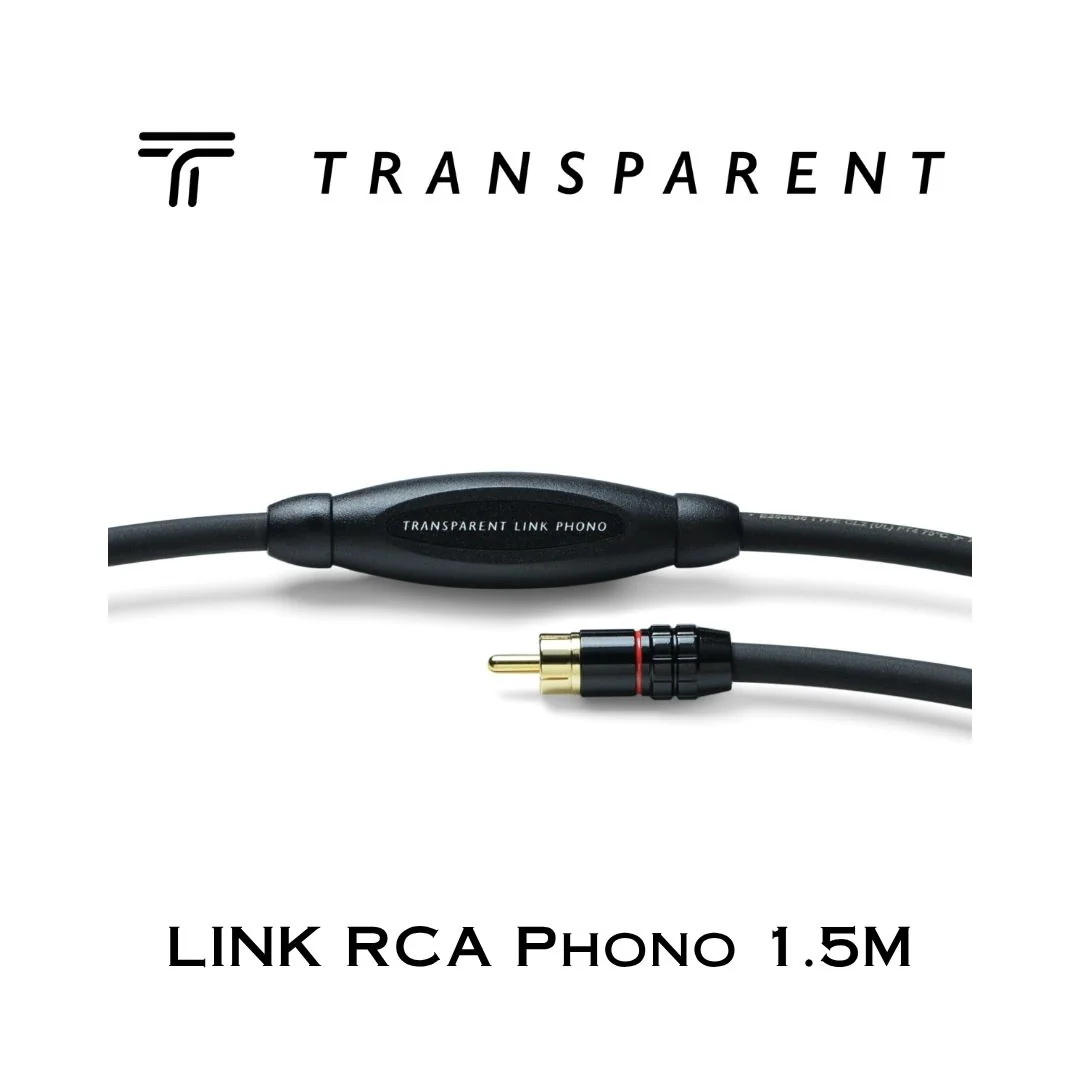 Transparent LINK RCA Phono | Câble d'interconnexion RCA pour table tournante - Image 3