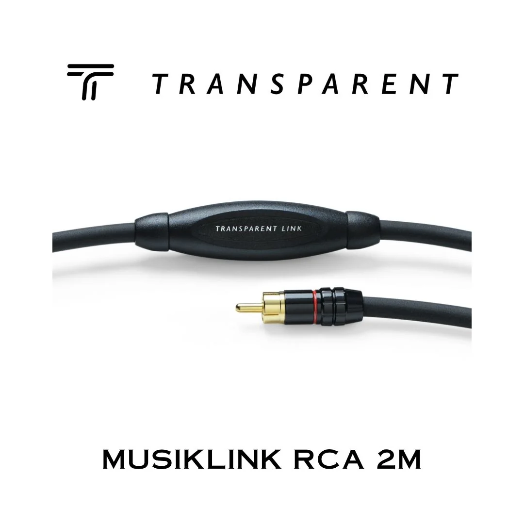 Transparent MUSICLINK RCA | Câbles Interconnexion RCA-RCA (Paire) - Image 5
