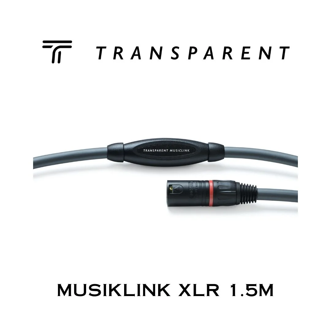 Transparent MUSICLINK XLR Balanced | Câbles Interconnexion XLR (Paire) - Image 3