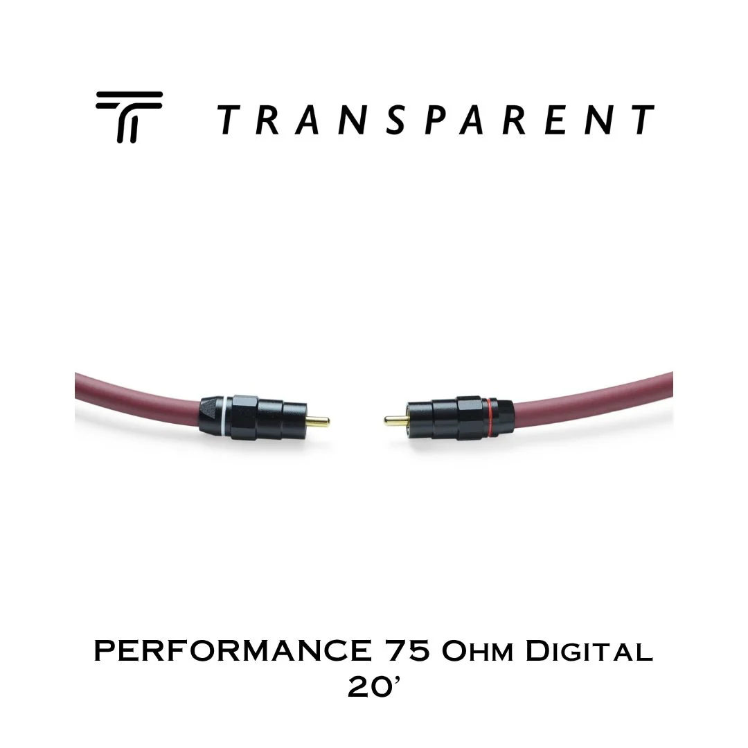 Transparent PERFORMANCE 75 Ohm Digital | Câbles coaxial digital 75 Ohm - Image 8
