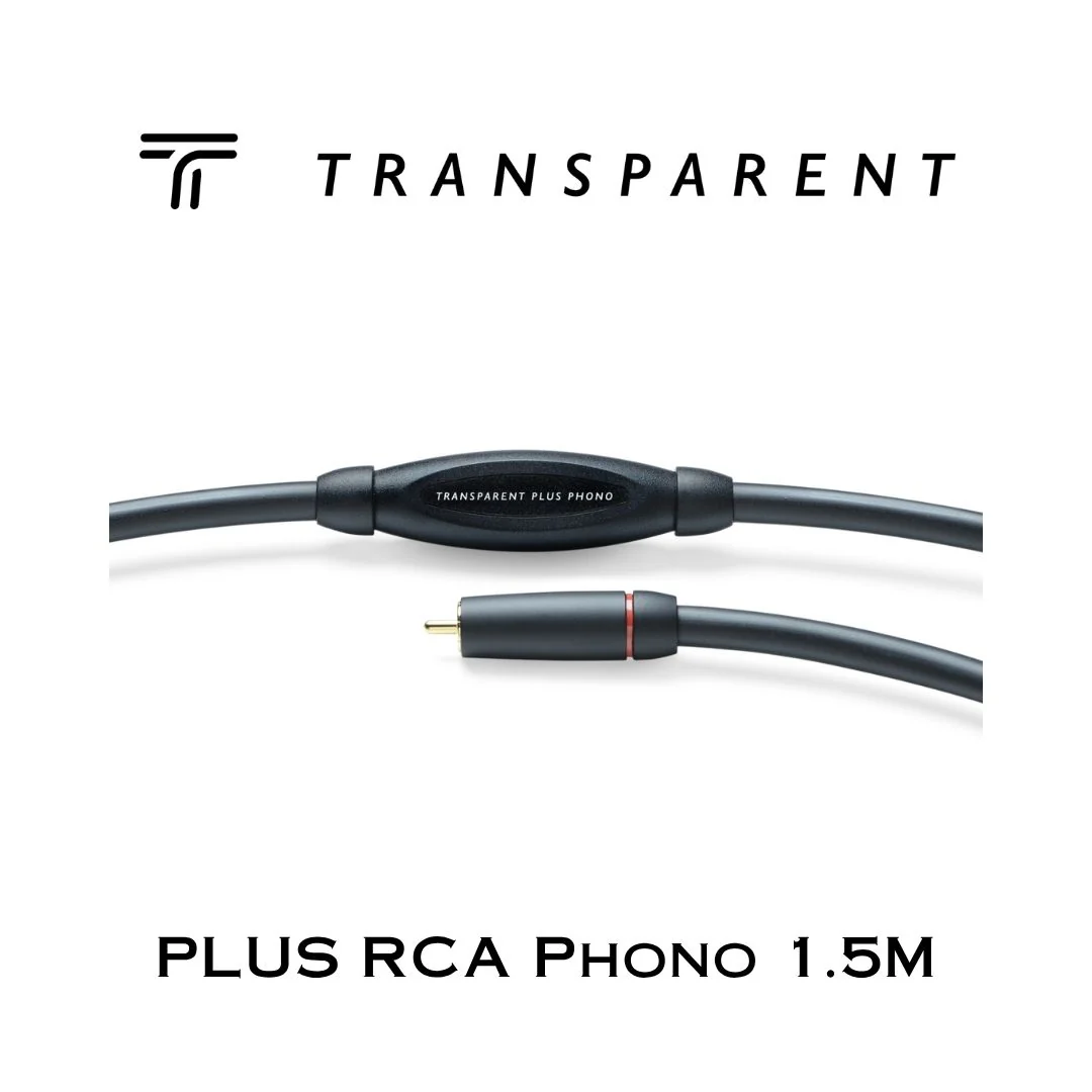 Transparent Plus RCA Phono | Câble d'interconnexion RCA pour table tournante - Image 3