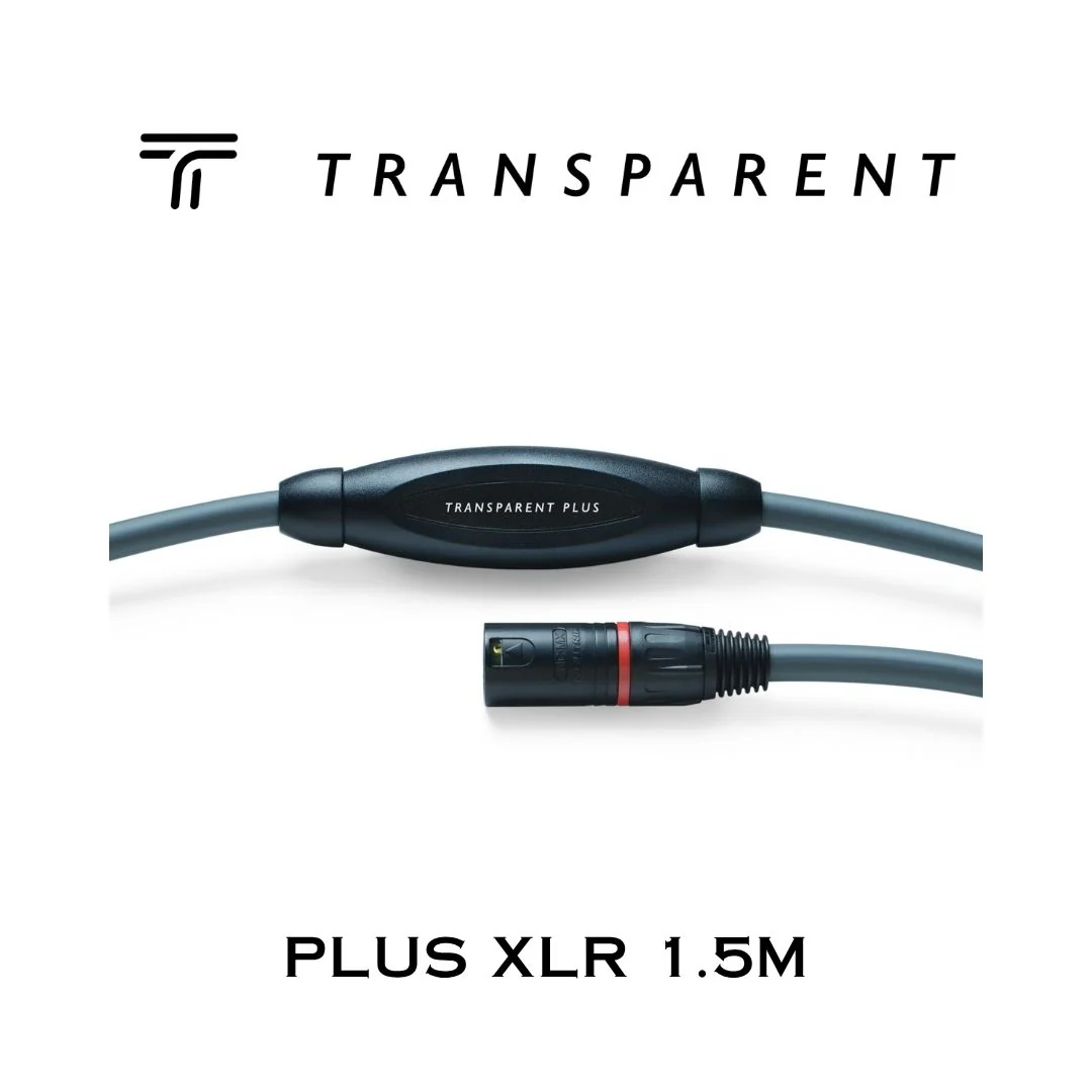 Transparent PLUS XLR Balanced | Câbles Interconnexion XLR Balanced (Paire) - Image 3