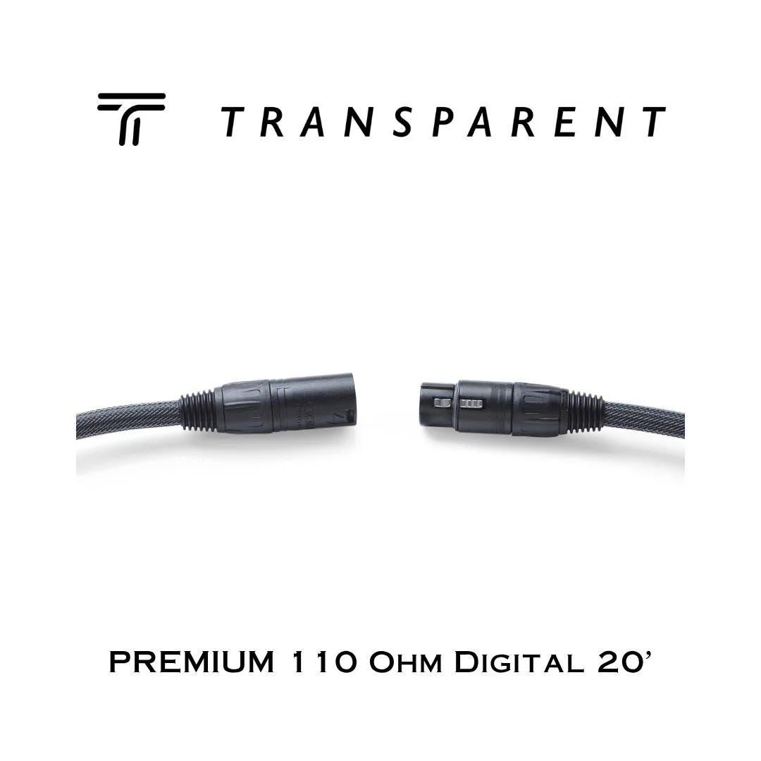 Transparent PREMIUM 110 Ohm AES/EBU | Câbles coaxial Digital XLR 110 Ohm - Image 8