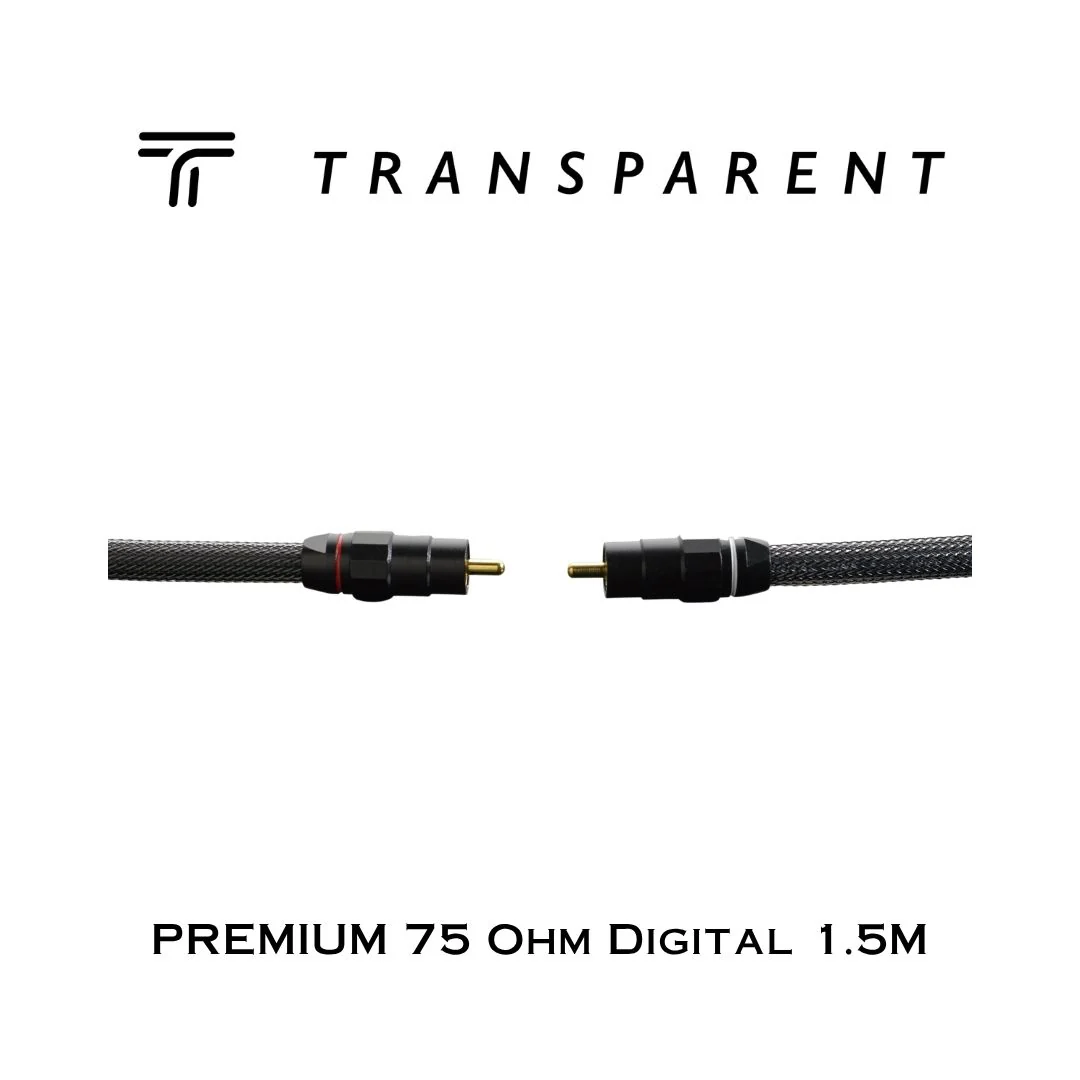 Transparent PREMIUM 75 Ohm Digital | Câbles coaxial digital 75 Ohm - Image 4