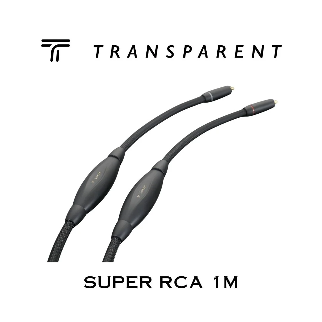 Transparent SUPER RCA | Câbles Interconnexion RCA-RCA (Paire) - Image 2