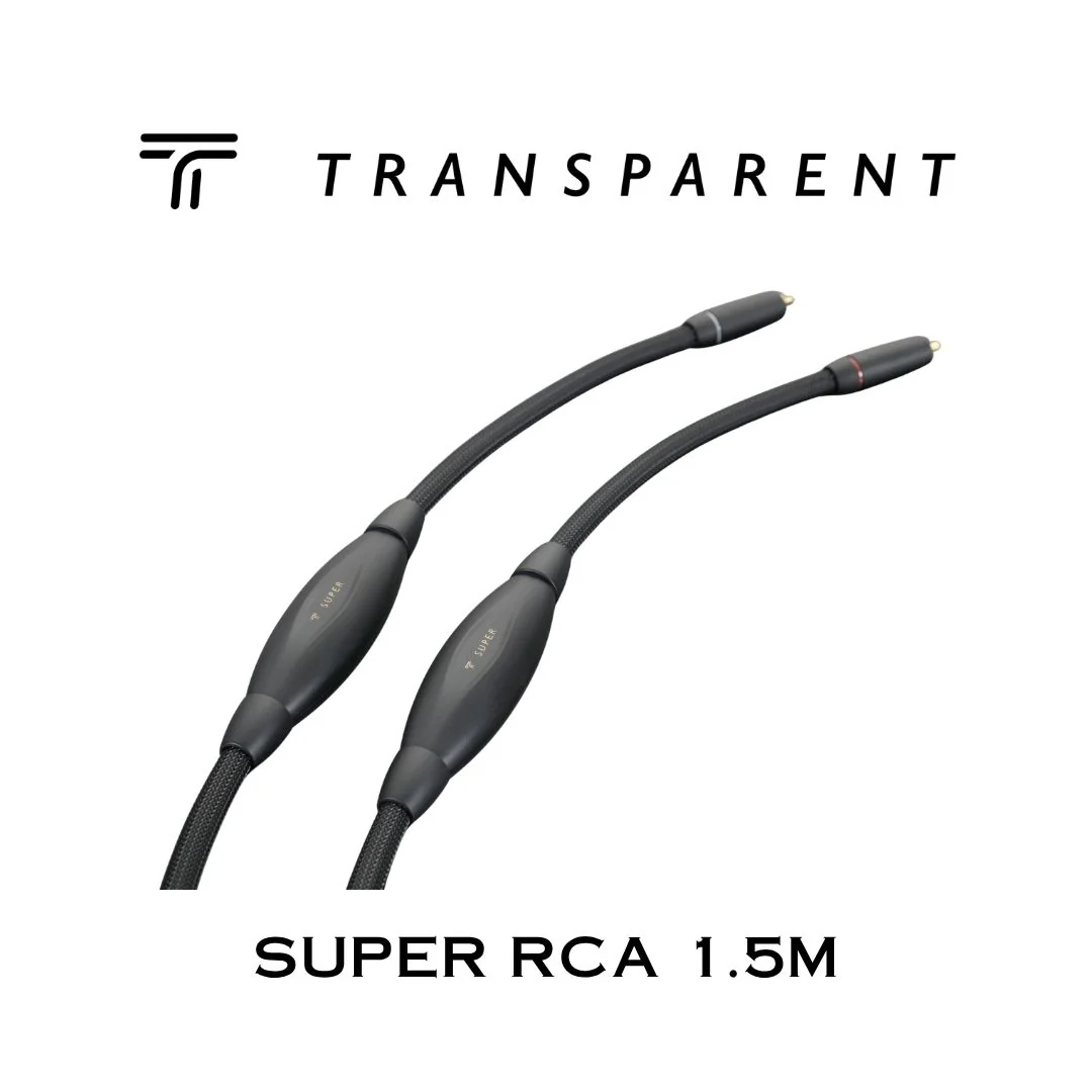 Transparent SUPER RCA | Câbles Interconnexion RCA-RCA (Paire) - Image 3