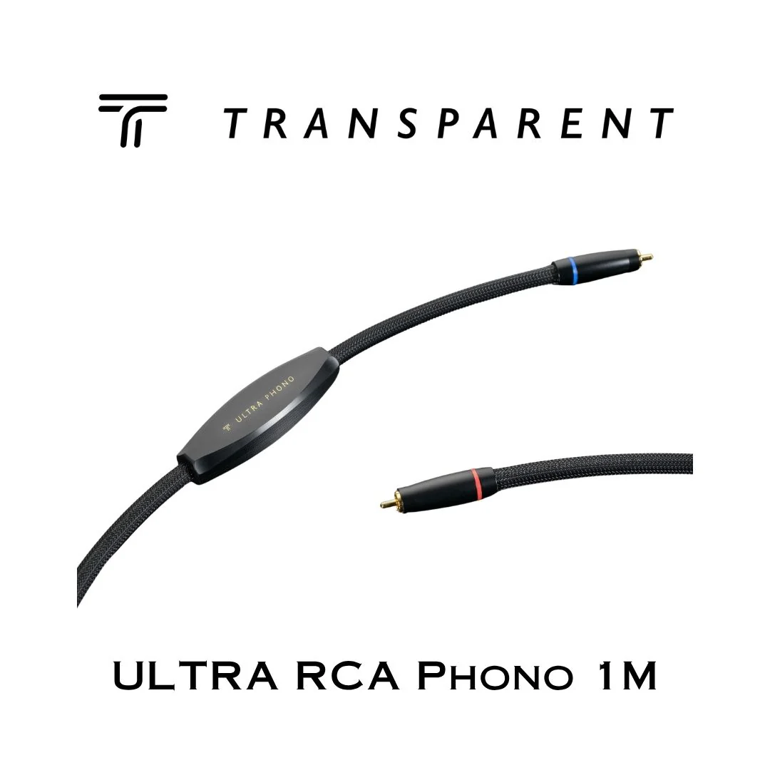 Transparent Ultra RCA Phono | Câble d'interconnexion RCA pour table tournante - Image 2