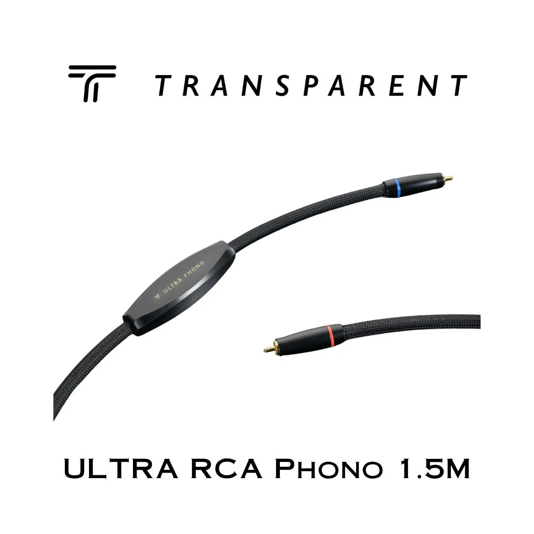 Transparent Ultra RCA Phono | Câble d'interconnexion RCA pour table tournante - Image 3