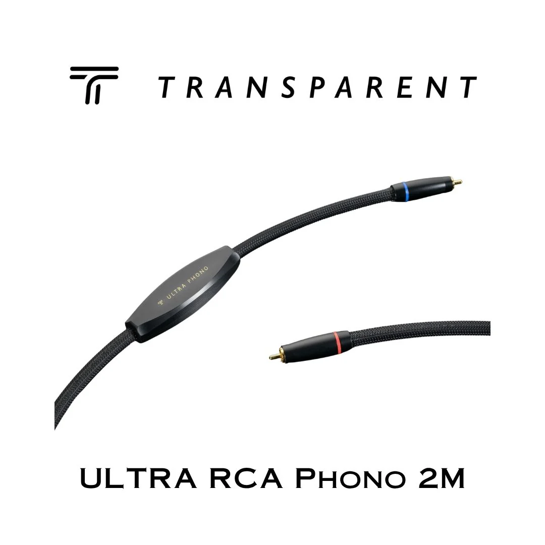 Transparent Ultra RCA Phono | Câble d'interconnexion RCA pour table tournante - Image 4