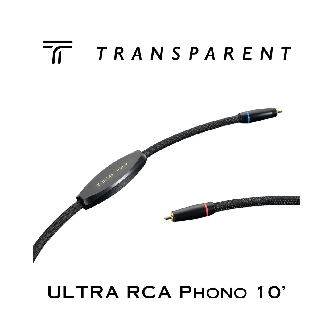 Transparent Ultra RCA Phono | Câble d'interconnexion RCA pour table tournante - Image 5