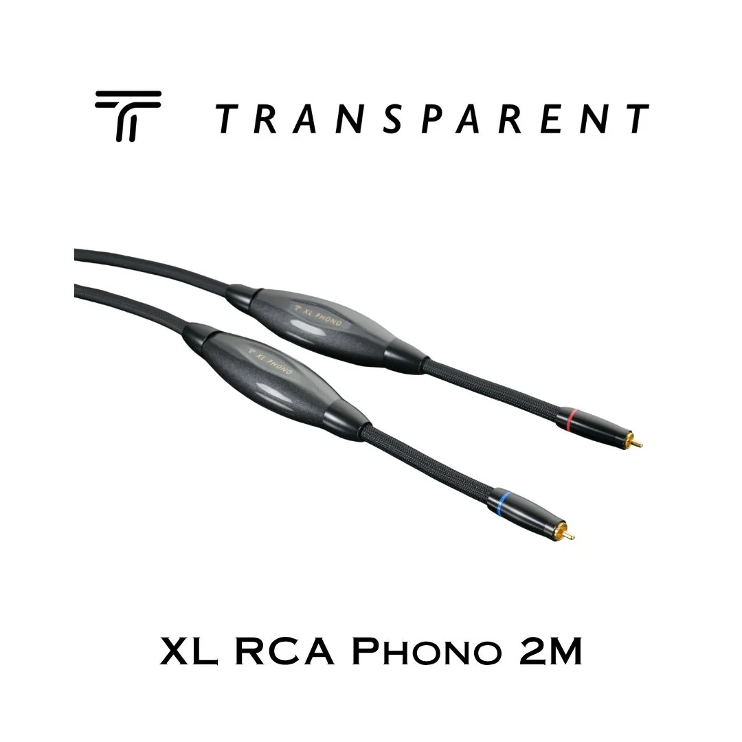 Transparent XL RCA Phono | Câble d'interconnexion RCA pour table tournante - Image 4