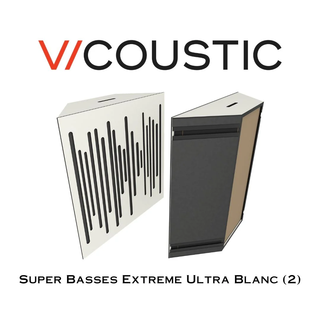 Vicoustic Super Extreme Ultra | Panneaux ultra absorbeurs de basses fréquences noir (2 Unités) - Image 2