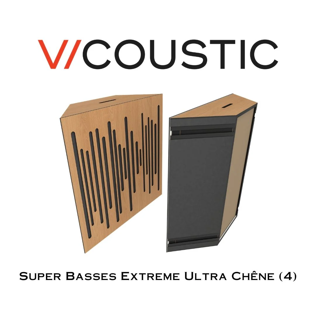 Vicoustic Super Extreme Ultra | Panneaux ultra absorbeurs de basses fréquences noir (2 Unités) - Image 3