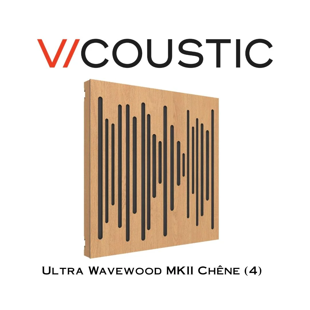 Vicoustic Ultra Wavewood MKII - Panneaux acoustiques Absorbeurs et Diffuseurs (3 Unités) - Image 3