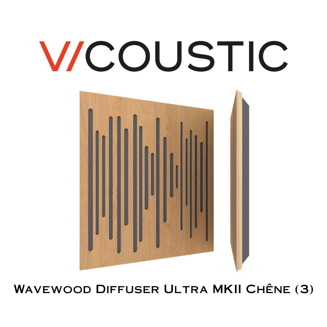 Vicoustic Wavewood Diffuser Ultra MKII - Panneaux acoustiques Absorbeurs et Diffuseurs (3 Unités) - Image 3