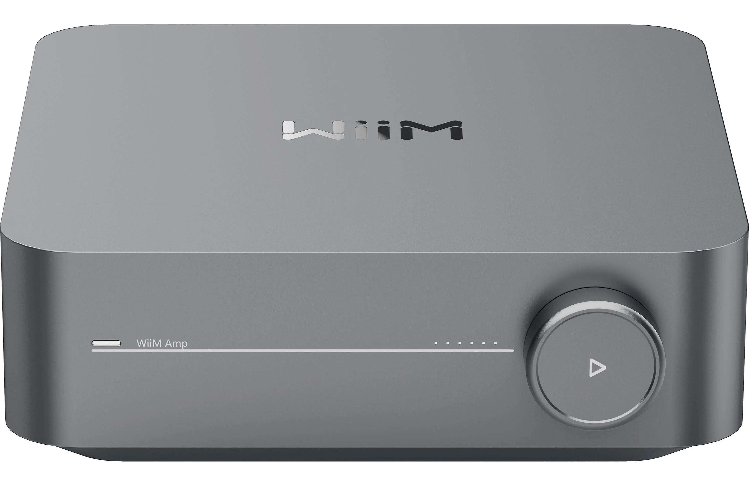 WiiM Amp - Amplificateur stéréo intégré 60W/C de petite taille (Gris foncé) - Image 3
