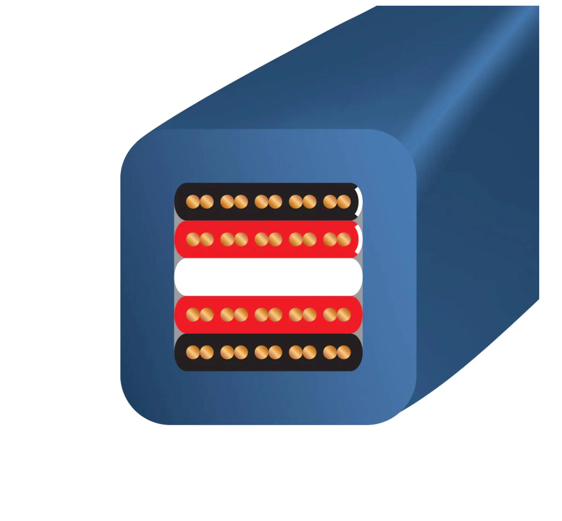 Wireworld OAS2.5M-8 - Câble à haut-parleurs 2.5M (paire) - Image 3