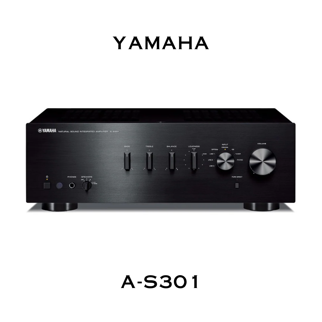 Yamaha AS301 - Amplificateur stéréo 60Watts par canal, entrée phono, HP A+B - Image 7