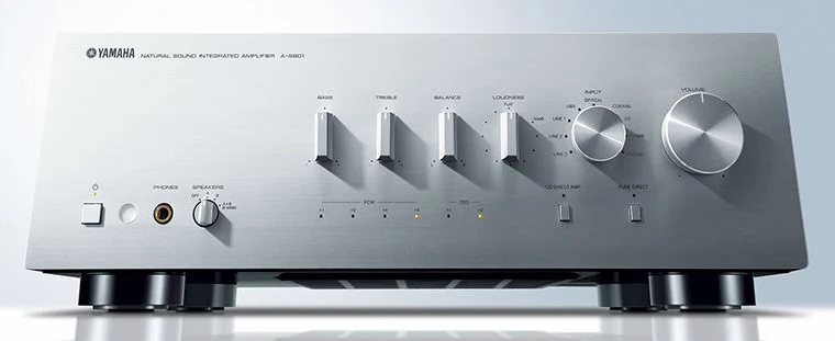 Yamaha AS801 - Amplificateur stéréo intégré 100Watts par canal, DAC, entrée phono, HP A/B - Image 9