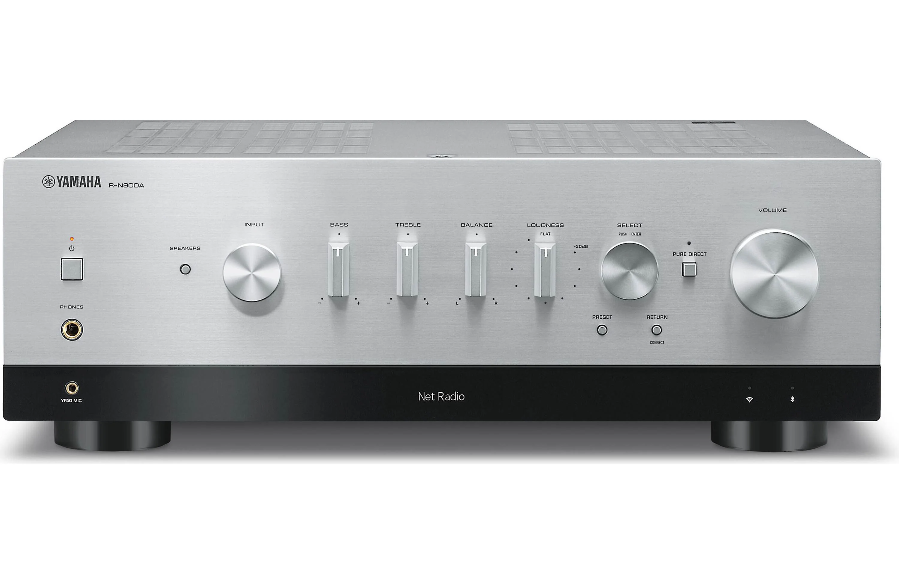 Yamaha RN800A - Récepteur stéréo MusicCast 100Watts par canal, Wi-Fi, Bluetooth®, entrée phono, HP A/B - Image 5
