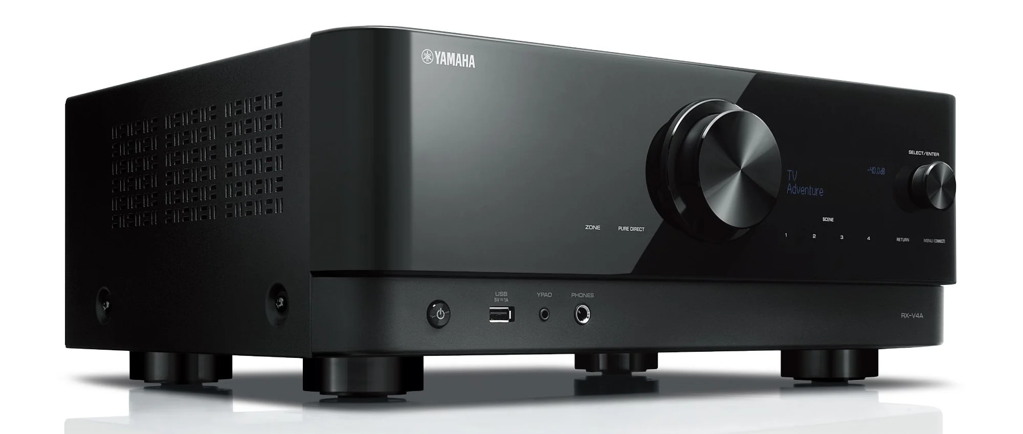 Yamaha RXV4A - Récepteur cinéma maison MusicCast 5.2, 8K, 80W, Dolby Atmos, 4K120 - Image 3