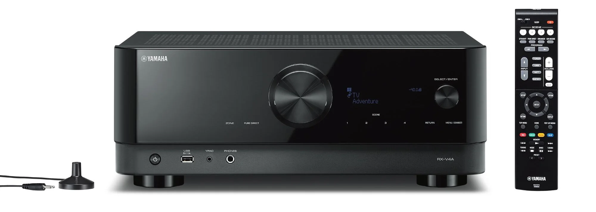 Yamaha RXV4A - Récepteur cinéma maison MusicCast 5.2, 8K, 80W, Dolby Atmos, 4K120 - Image 5